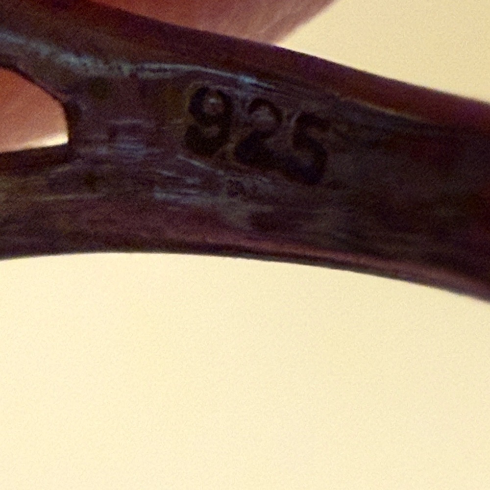 925 Butterfly Design Toe Ring, Adjustable - image 3